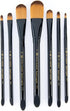 Majestic Royal & Langnickel Filbert and Oval Wash Artist Brush Set, 7-Piece...