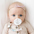 Ryan & Rose Cutie PAT Pacifier Teether (Stage 2, White)...
