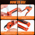 PVC Pipe Cutte,Ratcheting PVC Pipe Cutter Tool,Professional Pipe Cutters PVC, PEX Cutter, PVC Pipe Shears,PVC Cutter, Plastic Pipe Cutter, PEX Pip...