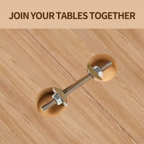 Furniture Fastening Connectors?Countertop Connector,Table Top Fasteners,Furniture Bolts Nuts Joint Miter Draw Bolt Countertop Flip Connector for B...