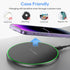 Wireless Charger, Wireless Charging Pad Compatible with iPhone 15 14 13 12 11 Pro Max/Mini/Plus/XR/X/8, 15W Max Fast Wireless Charging Pad Mat for...