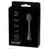 GLEEM Toothbrush Replacement Brush Heads Refill, Black, 2 Count...