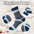 MORECOO Womens Winter Socks - Gift for Women - Thick Wool Socks Soft Warm Casual - Women Socks Gift Socks 5 Pairs...