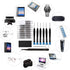 Eyeglasses Repair Kit, HKIDEE Sunglasses Repair Kit Include Glasses Nose Pads, Glasses Screws and 6 Screwdrivers and Tweezers for Glasses, Sunglas...