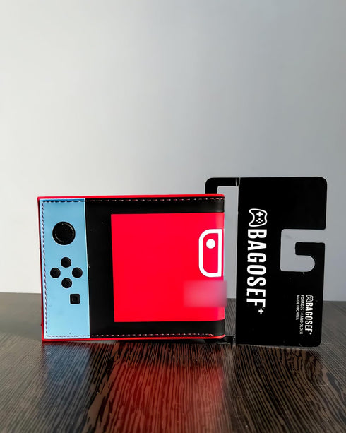Retro Gamepad-Inspired Wallet - Silicone Surface Material with Classic Game Gamepad Design, Multiple Card Slots and Coin Pocket - Video Game Walle...