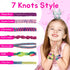 KIRADISE Charm Bracelet Making Kit Best Girls Gift Girls DIY My Friendship Loom String Bracelets Making Kit Bracelet Maker Bracelets Kits Jewelry ...