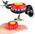ORIENTOOLS Handheld Hummingbird Feeders with Window Mount Suction Cup Small Glass Hummingbird Feeder for Outdoors, Window or Handheld or Tabletop ...