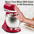 Mixer Sliding Mat for KitchenAid Stand Mixer - Mixer Slider Mat Kitchen Aid Mixer Accessories Compatible with KitchenAid 4.5-5 Qt Tilt-Head Stand ...