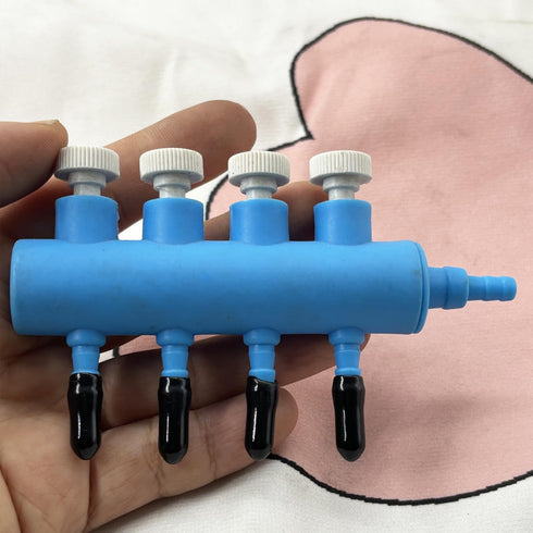 4mm Nipple Cap for Airquarium Air Flow Control Distributor,Oxygen Outlet Diverter Plug Aquarium Air Pump?20 Pieces?...