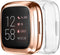 Tobfit 2 Pack for Fitbit Versa 2 Screen Protector Case, Soft Plated TPU Full Around Sensitive Touch Protective Cover for Fitbit Versa 2 Smartwatch...