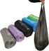 4 Gallon/100pcs Small Trash Bags, Fangkun Small Garbage Bags, Handle Rubbish Bags for Home, Office, Car/15 Liter/5 Rolls (Multi-color)...