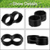 Drip Irrigation Fittings for 1/2" Tubing, 18 Pieces Drip End Plug Fittings End Cap Connectors for 1/2 Inch Irrigation Tube, Drip Line End Closure ...