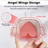 Wings Cable Protector for Apple Charger with Cute 3D Pink Love Heart Design, Data Line USB Charger Cover Wire Cord Saver DIY Charger Protector Com...