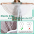 Durable Baby Mosquito Net (2 Pack) - Perfect Bug Net for Strollers, Bassinets, Cradles, Playards, Pack N Plays and Portable Mini Crib (Coffee)...