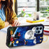Cartoon Case for iPhone 13 Pro Case 6.1 Inch Cute Moon Blue Cartoon Character Design with Lanyard Wrist Strap Band Holder Shockproof Protection Bu...