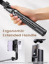 Selfie Stick Phone Tripod with Remote, Portable 5 in 1 Selfie Stick Phone Tripod, Wireless Selfie Stick Tripod for Cell Phone Compatible with iPho...