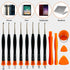 Screwdriver Set Compatible with iPhone Samsung Macbook, Phillips #000 1.5mm, P2 Pentalobe Screwdriver, Tri-point Y000, T2 T5 T6 Torx, Suction Cup,...