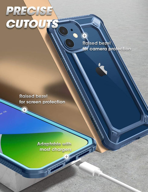 SUPCASE Unicorn Beetle EXO Pro Series Case for iPhone 12 Mini (2020 Release) 5.4 Inch, with Built-in Screen Protector Premium Hybrid Protective Cl...