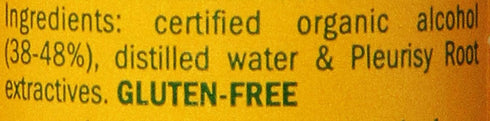 Herb Pharm Certified Organic Pleurisy Root Liquid Extract for Respiratory System Support 1 Fl Oz...