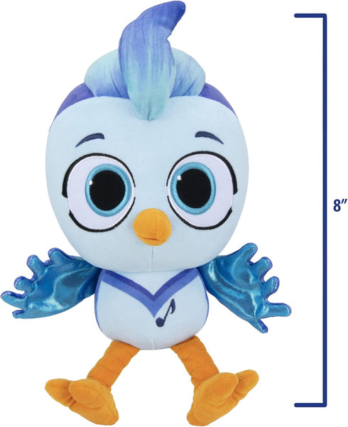 Do, Re & Mi Little Feature Plush - 8-Inch ‘Mi’ The Blue Jay Plush Toy with Sounds - for Kids 3 and Up - Amazon Exclusive...