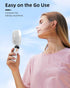 Koonie Portable Handheld Fan, Battery Operated Fan with Base, 8 Hours, Digital Display, 5 Speeds, 90° Ajustable, Rechargeable Mini Fan for Outdoor...