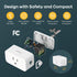Linkind Matter Smart Plug, Work with Apple Home, Siri, Alexa, Google Home, SmartThings, Smart Outlet 15A/1800W Max, Smart Home Automation, APP Rem...
