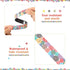 24 Pieces Magnetic Strips Retro Magnetic Border for Classroom Whiteboard Bulletin Board Decorative Magnetic Strips with Adhesive Magnetic Borders ...