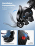 Lamicall Bike Phone Holder, Motorcycle Mount - Motorcycle Phone Holder, Handlebar Cell Phone Clamp, Scooter Phone Clip for iPhone 16 Pro Max/Plus,...
