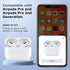 Silicone Replacement Ear Tips Compatible with airpods pro Wireless Earbuds,Clean Kit with 2 Soft Brush and 1 Cleaning Putty,Noise Reduction Hole, ...