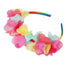 Candygirl Flower Crown Headbands for Women Girls Floral Hairband Wedding Festival Parties Hair Accessories Pack of 9 (bright colors)...