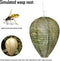 Outward Creations Wasp Nest Decoy - 3 Pack - Hanging Wasp Repellent and Deterrent- Safe Fake Trap...