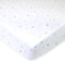 American Baby Company Fitted Crib Sheet 28" x 52", Soft Breathable Neutral 100% Cotton Jersey Sheet, Baby Blue Stars, for Boys and Girls, Fits Cri...