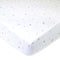 TL Care Fitted Crib Sheet 28" x 52", Soft Breathable Neutral 100% Cotton Jersey Sheet, Blue Stars and Moon, for Boys and Girls, Fits Crib and Todd...