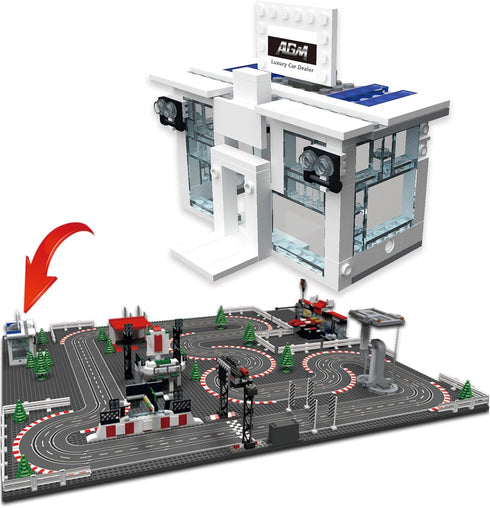 AGM MASTECH GD Serie Slot Car Kits Block Building Car Store GD-S02...