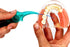 Interdental Threading System with Threadable Proxy Brush Inserts, for Flossing Under Bridges, Implants, Orthodontic Wires and Other Hard-to-Reach ...