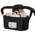 Accmor Universal Stroller Organizer with Insulated Cup Holder and Shoulder Strap, Stroller Caddy Bag Stroller Cup Holder Attachment for Uppababy, ...
