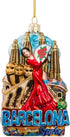 Kurt S. Adler Kurt Adler Barcelona Glass Ornament for Christmas...