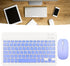 Keyboard and Mouse,Ultra Slim Bluetooth Keyboard and Mouse Combo Rechargeable Portable Keyboard Mouse Set for Laptop PC Cellphone(for)...