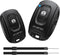ATUMTEK Camera Remote Shutter for iPhone and Android Smartphones (2 Pack), Wireless Phone Remote Control Selfie Button for Photos and Videos (Blue...