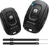 ATUMTEK Camera Remote Shutter for iPhone and Android Smartphones (2 Pack), Wireless Phone Remote Control Selfie Button for Photos and Videos (Blue...
