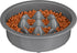 The Niner Slow Feed Bowl - Raised Peaks Slow Down Pets Eating - Fits Elevated Feeders Including Neater Feeder Large Sizes - Gentle on Teeth and Gu...