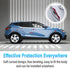 4 PCS Bling Car Door Handle Scratch Protectors, Auto Rhinestone Anti-Collision Strip, Vehicle Side Rear View Mirror Edge Guard, Universal Exterior...