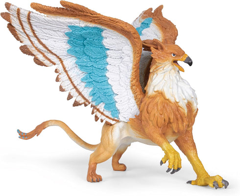 Griffin Hieracosphinx Figurine Collectible Action Figure Toys Office Table Decorations Statue - 7 Inches Long - Holiday Birthday for Men Women Boy...