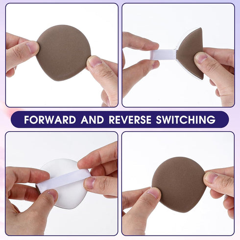 7Pcs Korean Makeup Sponge Puff Air Cushion Makeup Puffs for Foundation Concealer Teardrop Mix Setting Powder Puff Makeup Cushion Puff Foundation S...