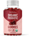 SMNutrition Organic Probiotics Gummies | 5 Billion CFU Probiotics for Digestive Health & Immune Support | Hardy Bacillus Subtilis | Gluten-Free, V...