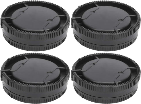 4Pcs Lens Rear Back Cover Body Front Cover Cap Set for Sony A Mount Lens Camera...