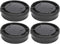 4Pcs Lens Rear Back Cover Body Front Cover Cap Set for Sony A Mount Lens Camera...