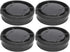 4Pcs Lens Rear Back Cover Body Front Cover Cap Set for Sony A Mount Lens Camera...