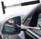 1PCS Rear-View Mirror Wiper - Squeegee Cleaning Tool Multipurpose 98cm/38.6inch Long HandleRetractable T-Plate Plate Rearview Mirror Wiper Dust Re...