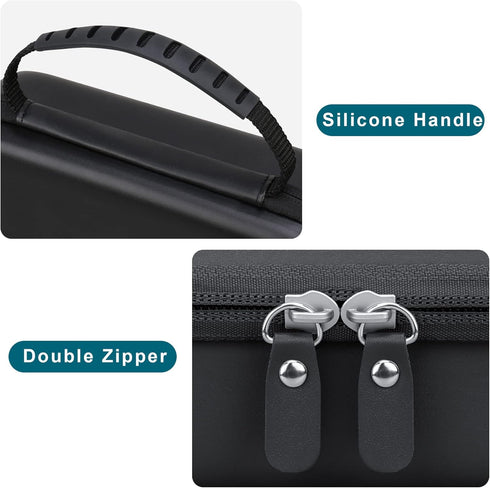 Canboc 4K Digital Camera Case for Femivo/IWEUKJLO/VETEK/VJIANGER 4K 48MP Vlogging Camera for Photography and Video, Vlog Camera Bag for Lens, Batt...
